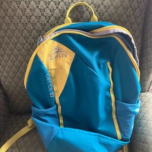 Kelty Women's Blue and Yellow Backpack